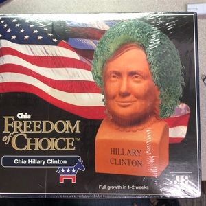 NWOT Hillary Clinton Chia Pet